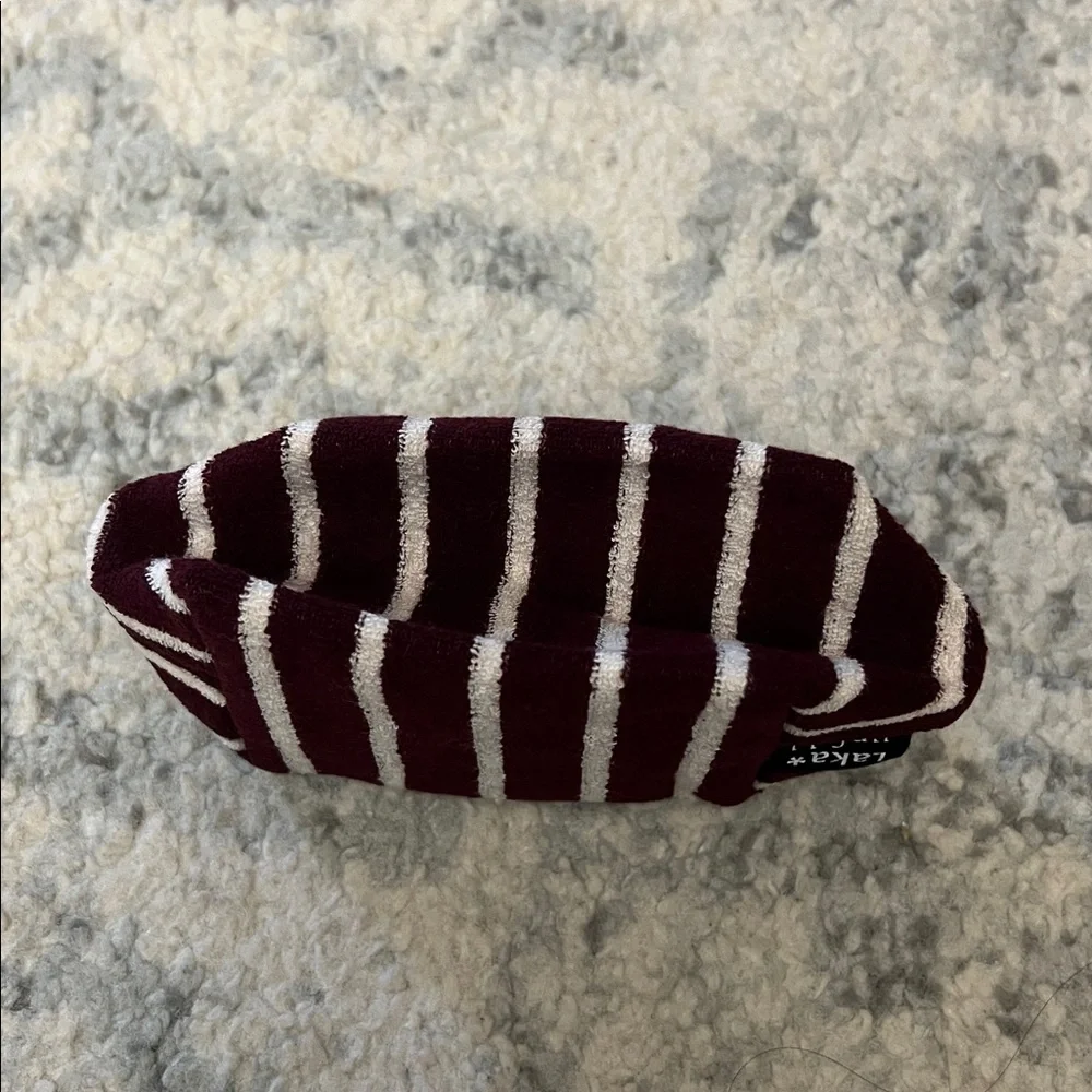 Laka Striped Mini Pouch